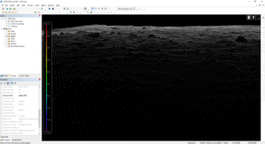 3D perspective of mulitbeam showing some seafloor features